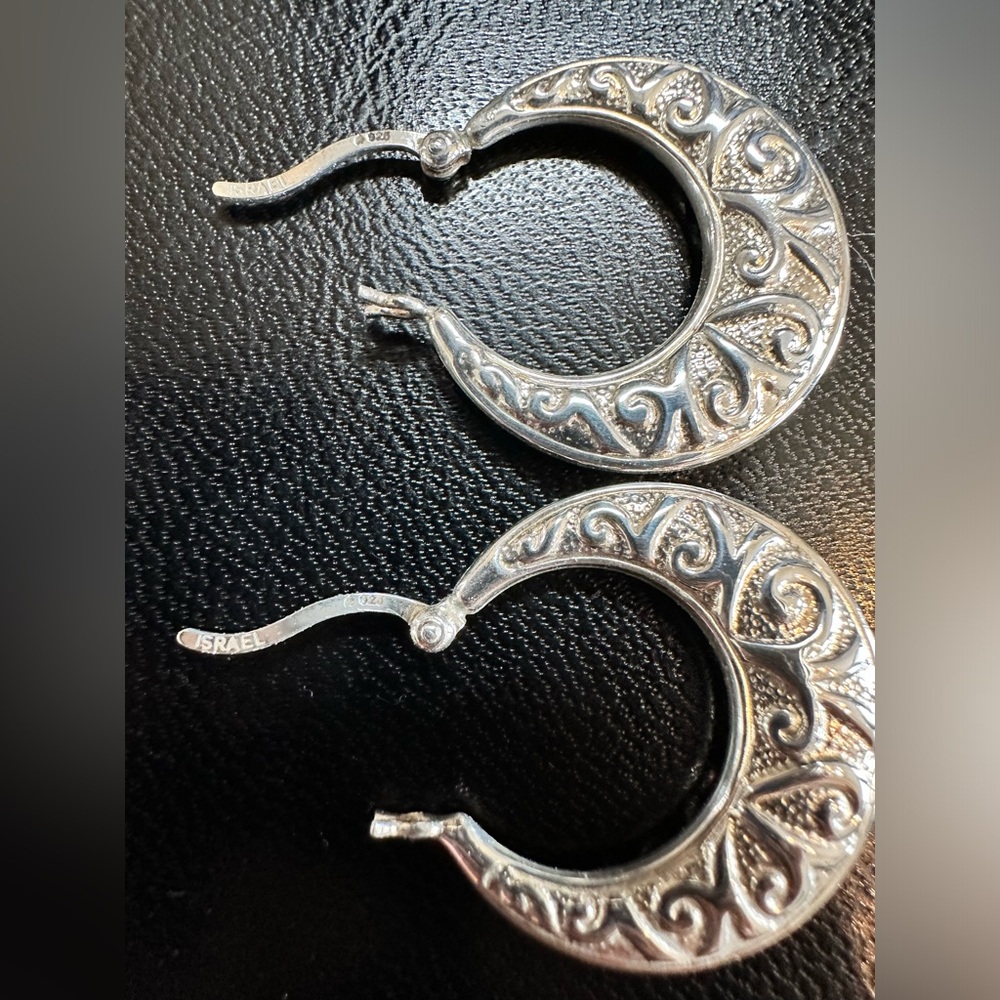 Sterling Silver Hoop Earrings